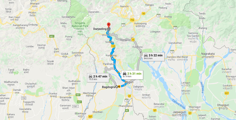 Bagdogra To Darjeeling: All Ways to Go & Memorable Stopovers