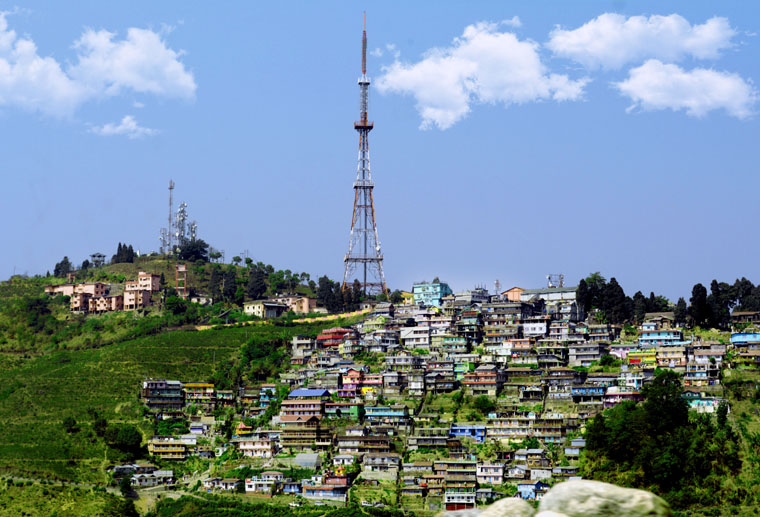 Panoramic View of Kurseong City