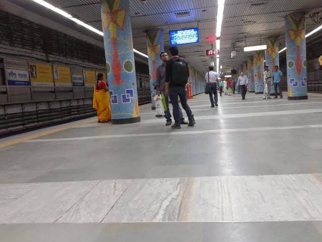 Rabindra sarobar metro station